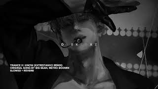 metro boomin, big sean - trance x i know (xxtristanxo remix) // slowed + reverb