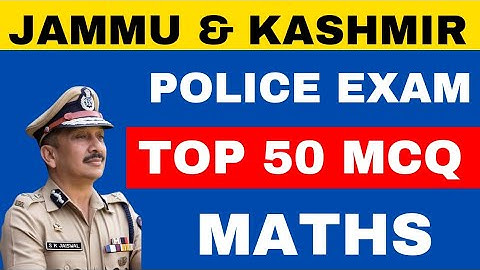JKP CONSTABLE MATH CLASS  // JKP MATH MOCK TEST // #jkpmaths