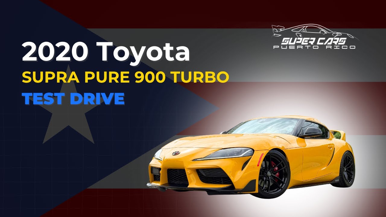 2020 Toyota Supra Pure 900 Turbo - Review Boricua - TEST DRIVE 