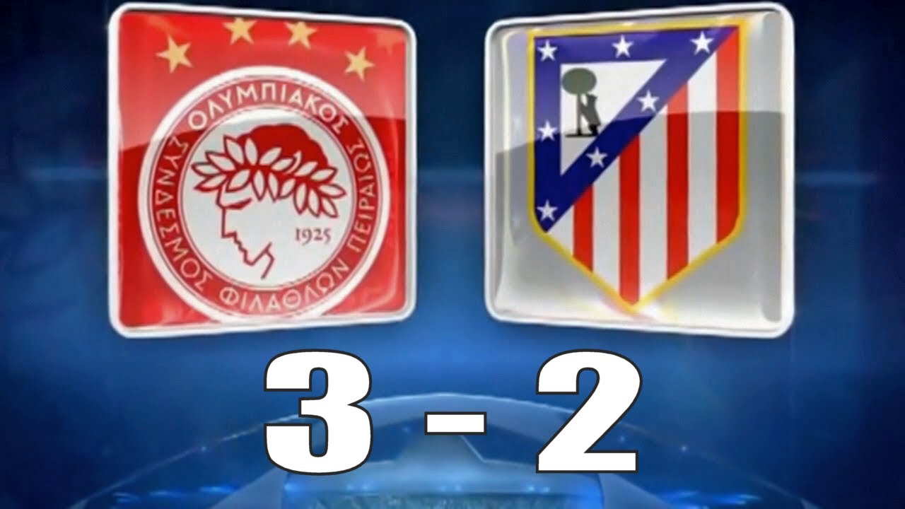 Ολυμπιακός 3:2 Ατλέτικο Μαδρίτης | Φάση Ομίλων CL 2014-15