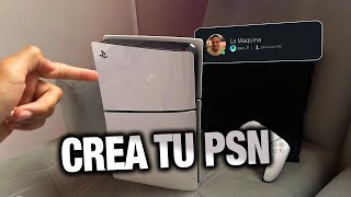 ¿Primera vez en PS5? Aprende a Crear tu Cuenta de PSN Cuentas Ps