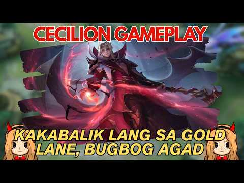 Ang Pagbabalik ng Cecilion Gold Lane (Grabe ang Dalawa ng Kalaban) | Cecilion Gameplay