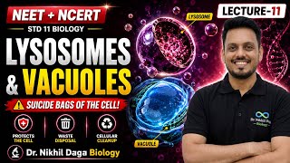 Lysosomes & Vacuoles Made Easy | Class 11 Biology | NEET 2027