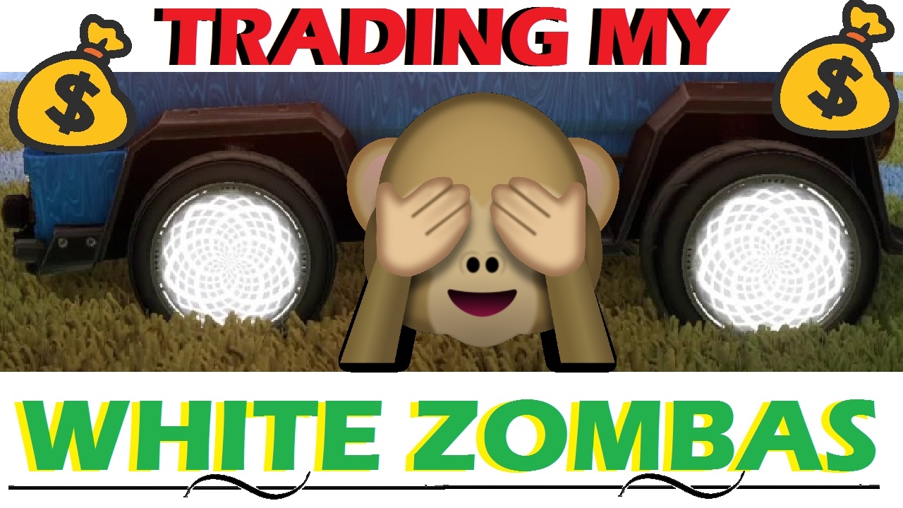 HEXED FOR DAYS Trading my White Zombas!!!!! [Rocket League HD
