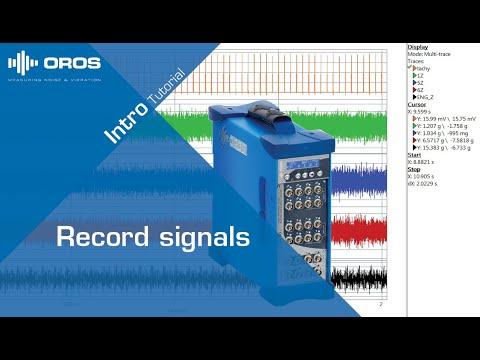 Record signals - Introduction