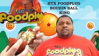 HTX FOODPLUG interview and food review  Best hot cheeto boudin balls in the city of Houston Tx