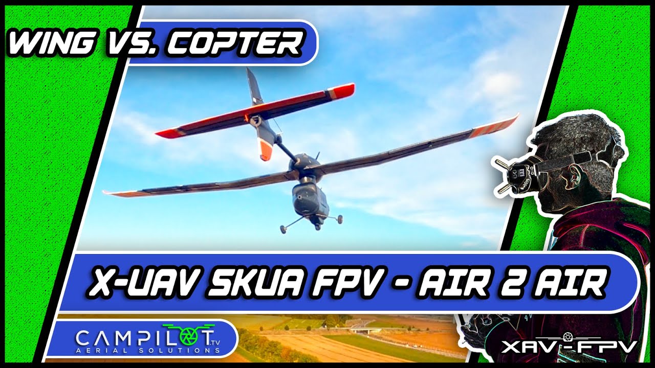 SKUA vs Race Quad   Air2Air FPV