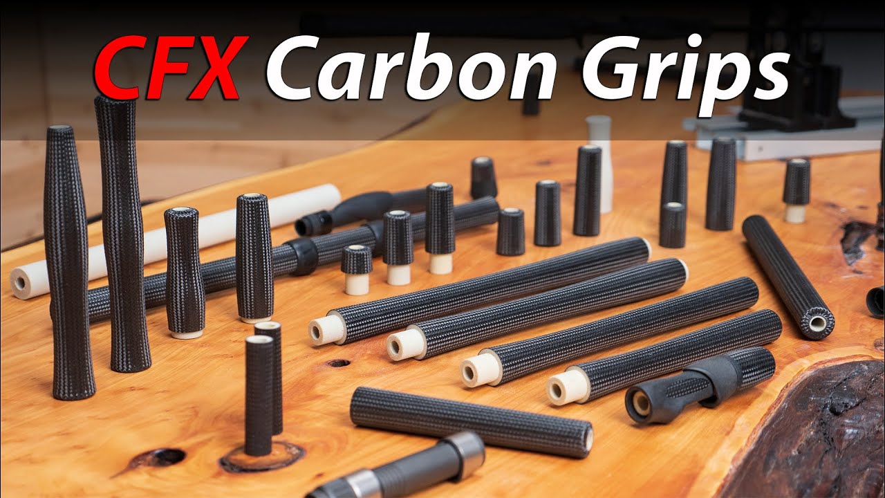 CFX Carbon Fiber Fishing Rod Grips, Insanely Light