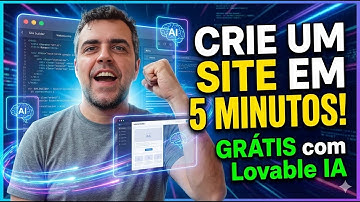 CRIE UM SITE GRÁTIS EM 5 MINUTOS PARA VOCÊ OU SUA EMPRESA USANDO O LOVABLE IA!