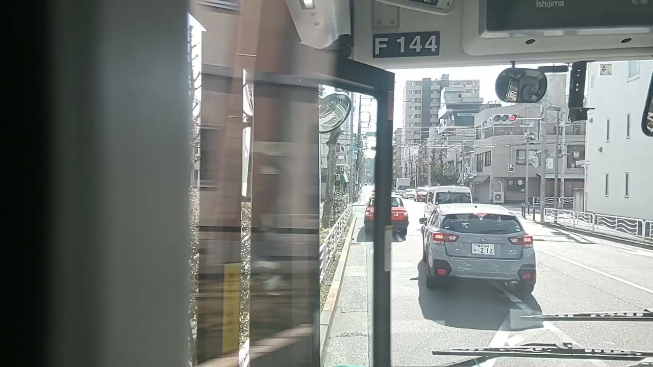都営バス 錦13 錦糸町駅前~深川車庫前 水素ﾊﾞｽ 前面展望 - YouTube