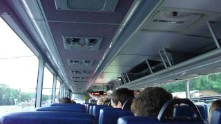 On-Board New Jersey Transit 2013 Designline ECOCoach CNG Commuter 7209 On The 139