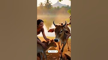 Brave Villagers Save Cow Stuck Between Two Trees🐄❤️🌴 | Heartwarming Rescue Story”