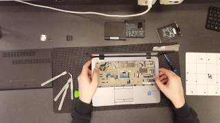 Hp elitebook 820 G2 disassembly and fan cleaning