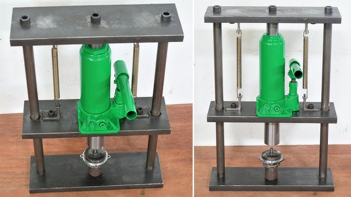 How To Make Hydraulic Press Machine