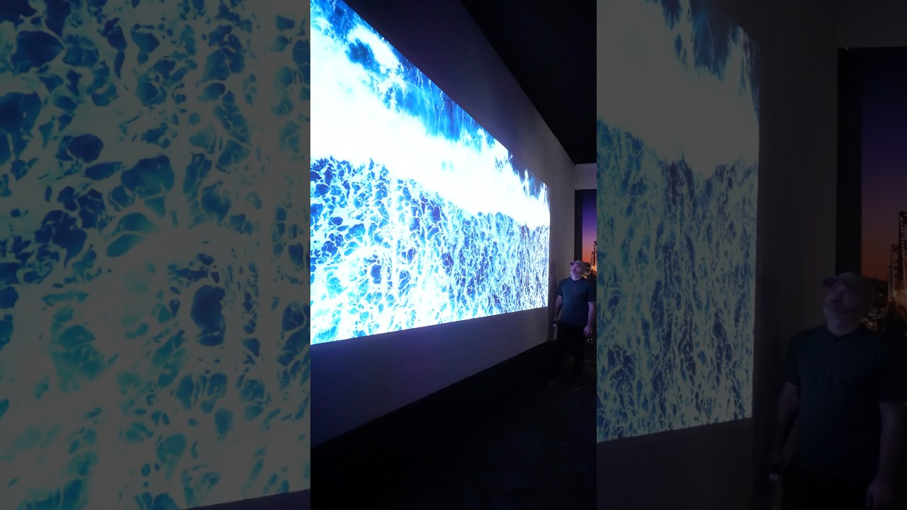 300 inches… and it is bright