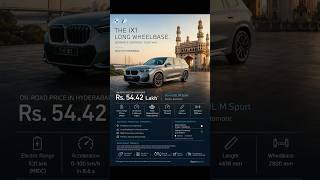 BMW iX1 Long Wheelbase Hyderabad Price Revealed | ₹54.42 Lakh On-Road | 531 KM Range Electric SUV