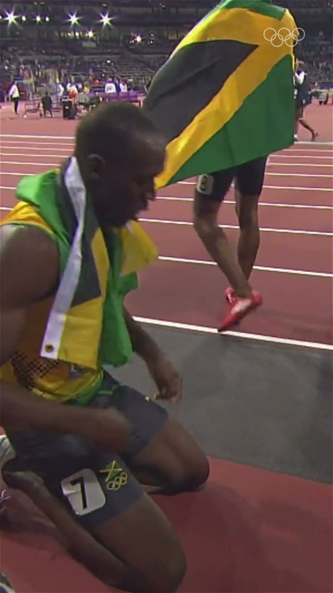 Brilliant Bolt! From record-breaking sprints to heartfelt moments with volunteers. ?