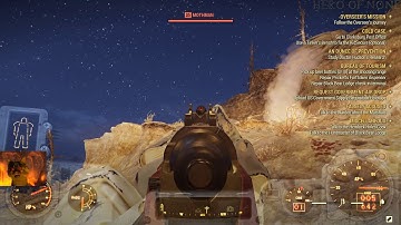 Fallout76 Beta: first encounter with Mothman