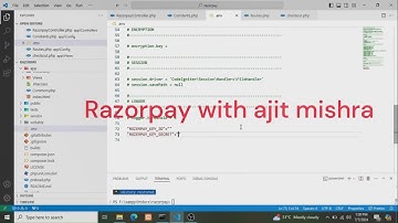 Razorpay payment gateway integration in coddeigniter4 | ci4 | | @ajitmishra981