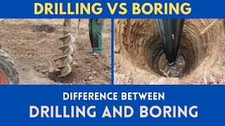 Difference between Drilling and Boring with Diagram, Basic Tools used for Drilling and Boring