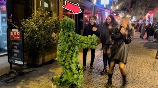Bushman Prank The Best Reaction Halloween Pranks Dimercitv