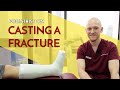 Casting and treating fractures on the foot or ankle - Podiatrist Elliott Yeldham, Singapore Podiatry