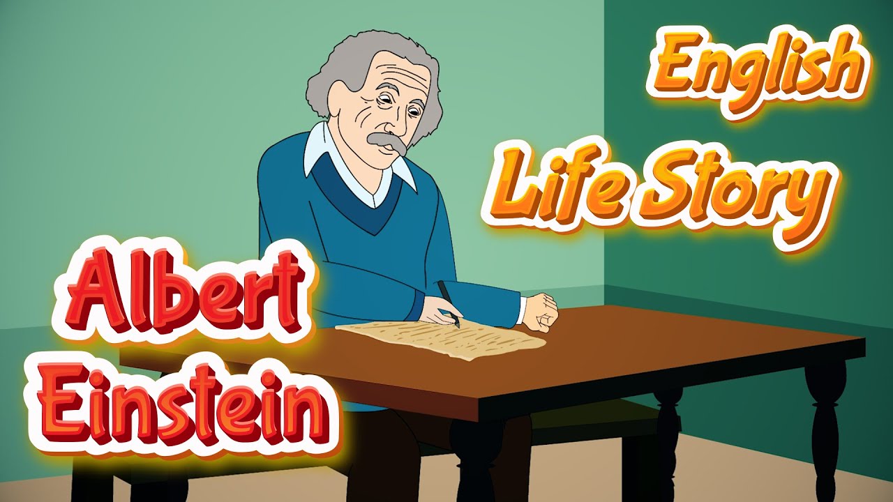 Albert Einstein Life Story  Famous Scientists Stories in English  Motivational Stories  Pebbles