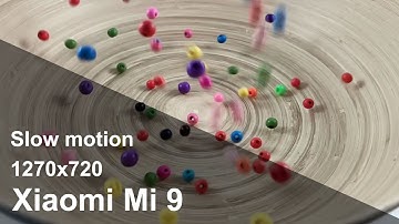 Xiaomi Mi 9  - Slow motion (960fps)