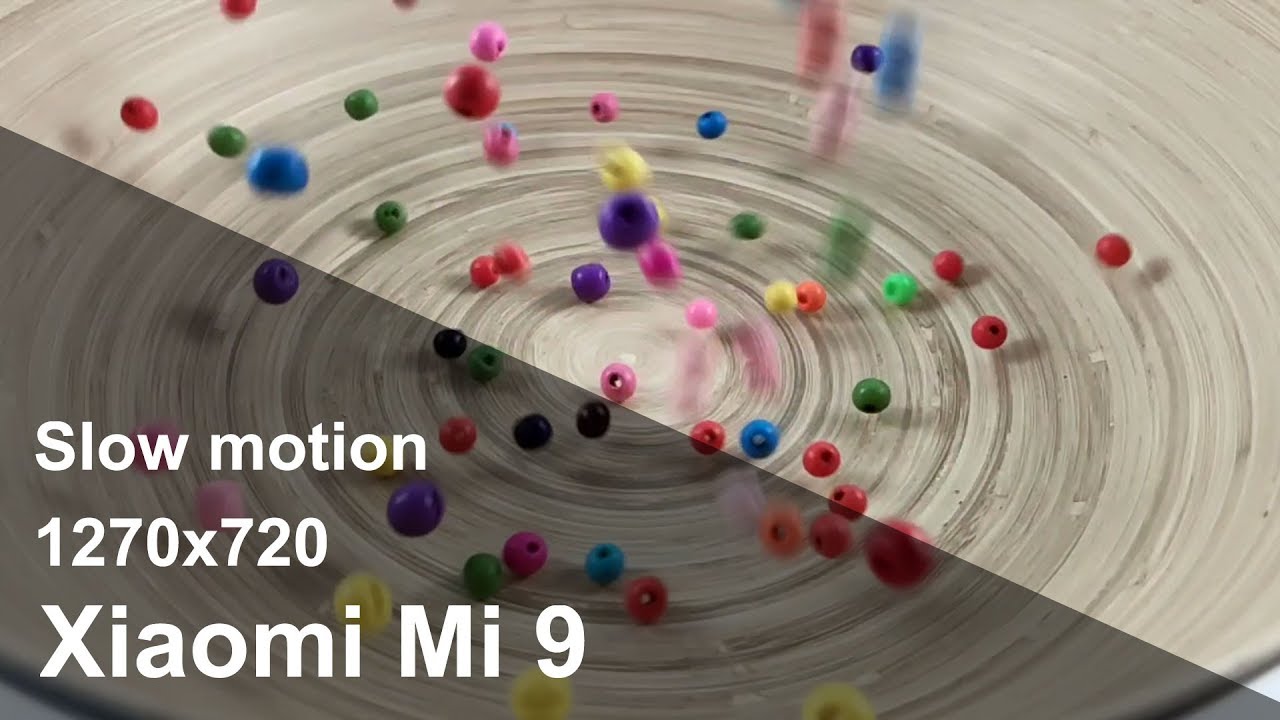 Xiaomi Mi 9 Slow motion (960fps) YouTube
