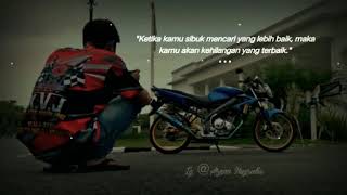 Story Wa Vixion Old Street Racing Biru
