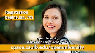 CSULB Spring 2025 Open University