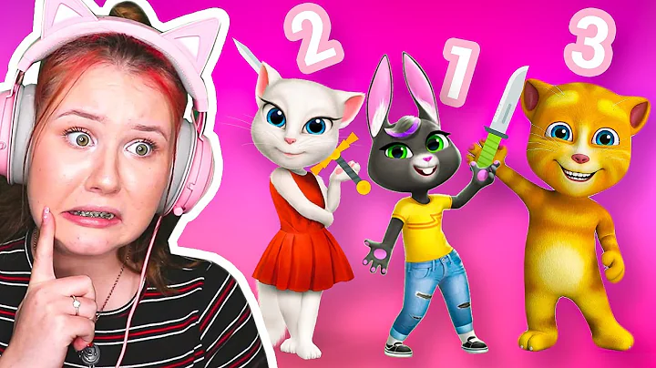 Ranking the CREEPY TALKING APPS!! Talking Tom, Ang...