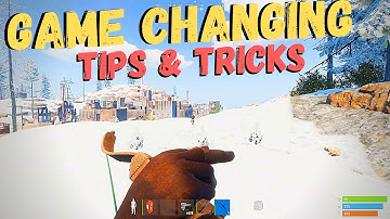 13 GAME CHANGING Rust Tips & Tricks | Rust Console Edition (Xbox & Playstation)
