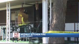 Family Helps Put Out Fire in Medway