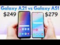 Samsung Galaxy A21 vs Samsung Galaxy A51 - Who Will Win?