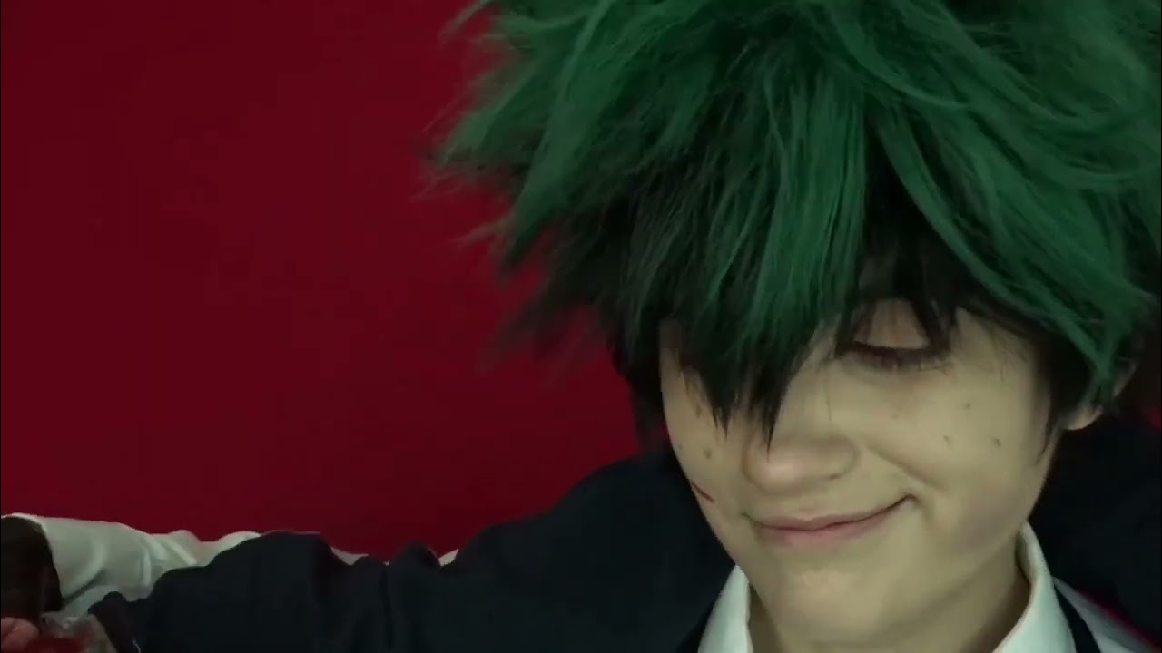 Cosplay shenannigans:Life itself villain Deku cmv/BNHA cosplay, leer advertencia