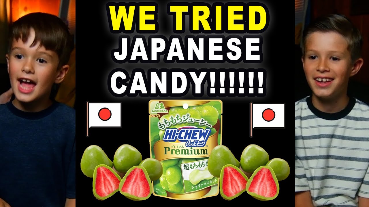 We Tried Japanese Candy!! - YouTube
