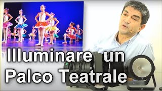 GUIDA-Come illuminare un Palco Teatro Multifunzione:Video Tutorial. [How to light a stage)