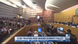 CCSD Trustees pass Gender Diversity Policy