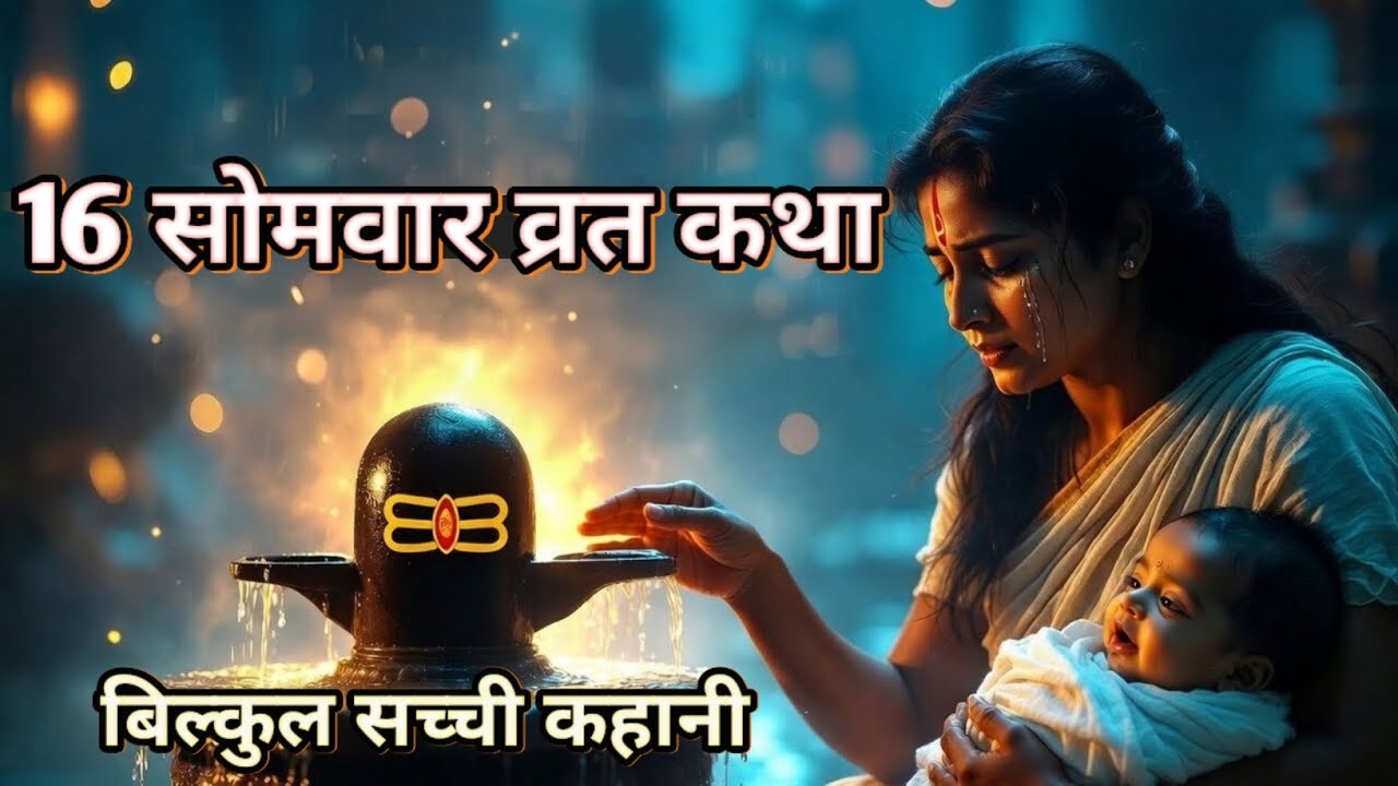 16 सोमवार व्रत कथा | टूटे दिलों की पुकार | संतान सुख के लिए सुनें पूरी कहानी