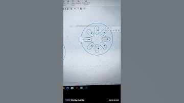 how to edit circular sketch pattern #solidworks