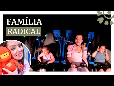 RADICAL BABY ON THE GALAXY ROLLER COASTER - GALACTICOASTER, FROM LEGOLAND!