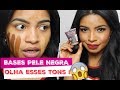 TESTANDO MUITAS  BASES de PELE NEGRA - COLEÇÃO DIVAS BLACK !