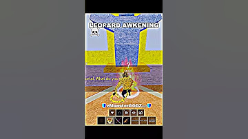 Leopard Awakening in Blox Fruits? 💀🔥 #bloxfruits #shorts