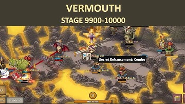 Tap Defenders - Normal Stage 9.9k~10k - Vermouth