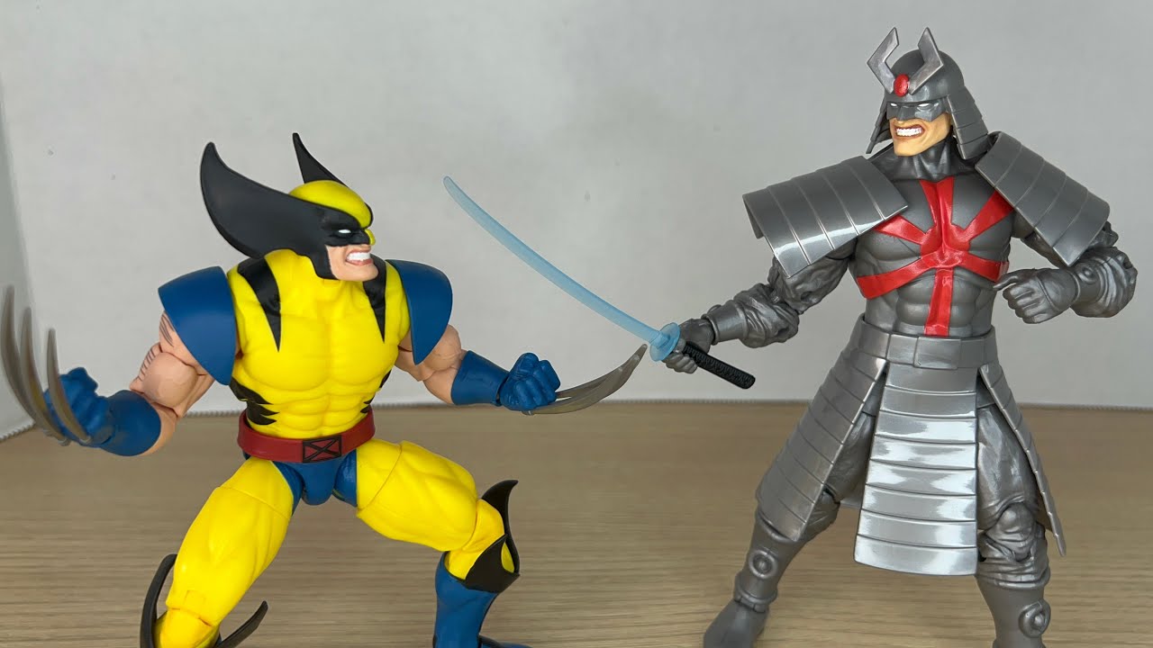 Hasbro Marvel Legends Gamerverse Wolverine vs Silver Samurai 2