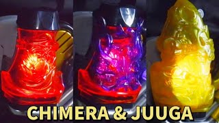 Review DX Chimera Driver & Juuga Driver #bandai #kamenrider screenshot 5