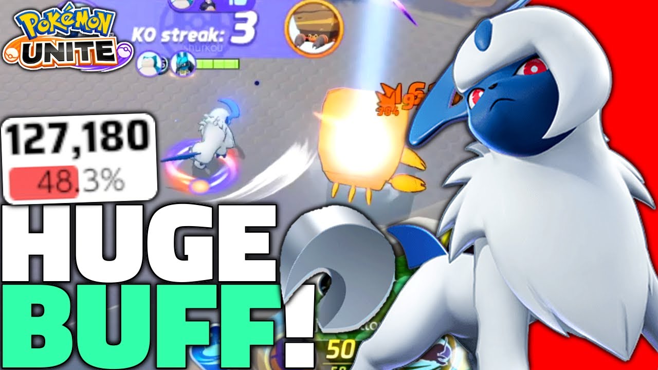 Pokémon Unite BUFFED ABSOL is BROKEN with Razor Claw!🤯 (Master Absol ...