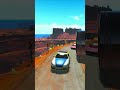 Cars &amp; vs Wall Bollards Crush #2 - BeamNG.Drive