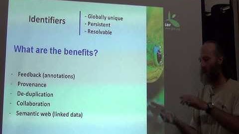 BITC / Data Capture - Persistent Identifiers - 4